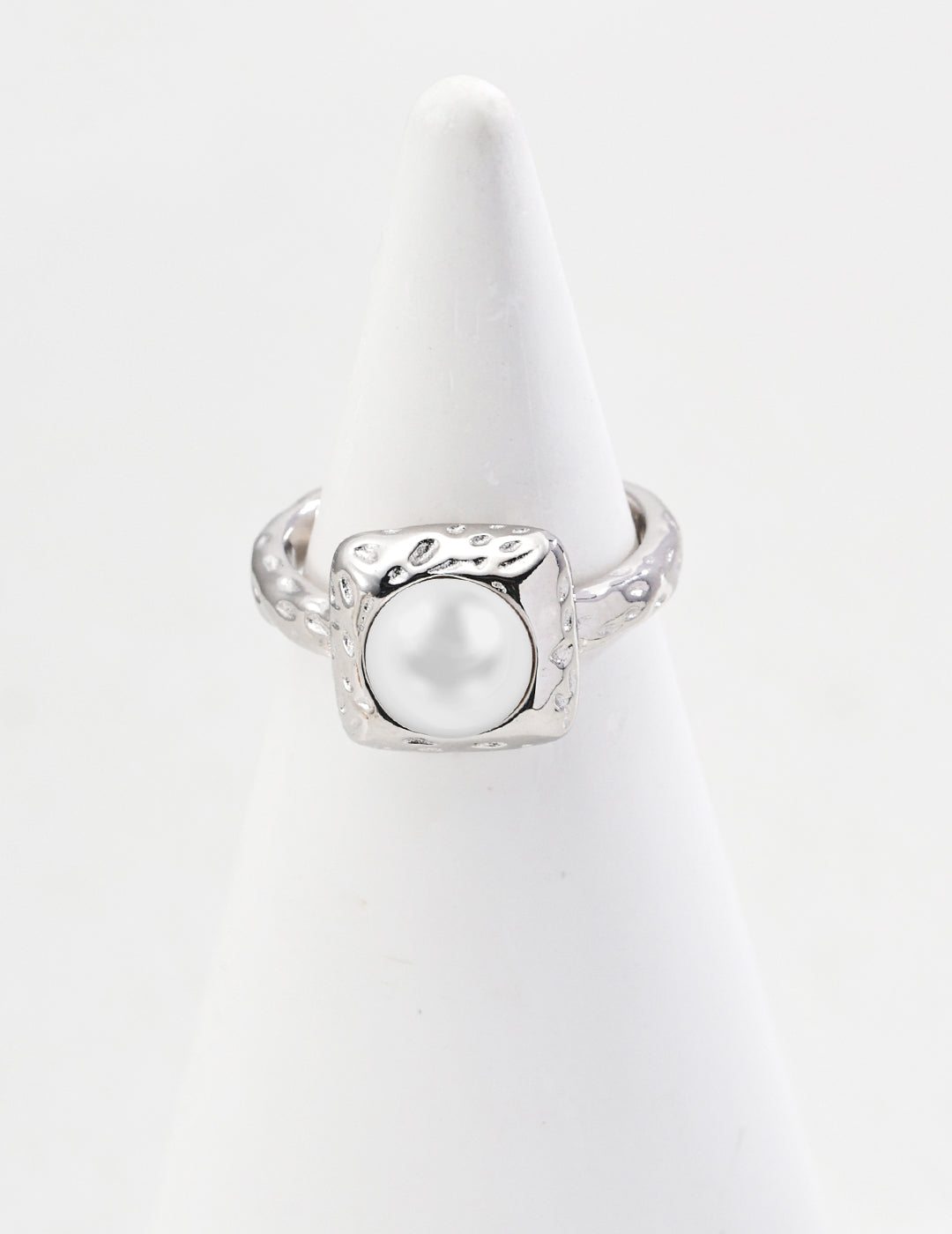 S925 Silver Natural Pearl Ring